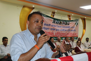 हाम्रो गठबन्धनमा साढे ३ वर्षसम्म कुनै उथलपुथल हुँदैन : महामन्त्री थापा