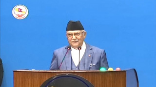 पुँजी बजारमा भएको सुधारले जनतामा आशा जगाएको छ :  प्रधानमन्त्री ओली