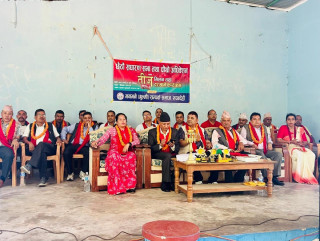 भनभने (गुल्मी) सम्पर्क समाज रुपन्देहीको अध्यक्षमा घिमिरे