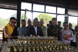 बुद्धभूमिबाट शान्ति र सहकार्यको सन्देश फैलाऔं : मन्त्री पाण्डे