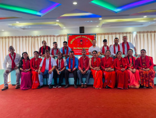 दुबिचौर सम्पर्क समाज रुपन्देहीद्वारा तीज मिलन