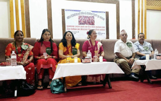 सक्षम सहारा बहुउद्देश्यीय महिला समूहद्वारा तीज विशेष कार्यक्रम