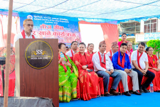 गुल्मेली सम्पर्क समाज रुपन्देही सिद्धार्थनगर शाखाद्वारा तीज विशेष कार्यक्रम