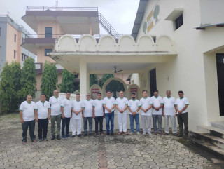 काँग्रेस रुपन्देहीले भैरहवामा म्याराथन प्रतियोगिता गर्दै