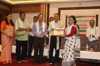अङ्कुरले मनायो १५ औं स्थापना दिवस, पत्रकार पाण्डे सम्मानित