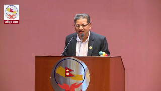 प्रचण्डले जनतामा भ्रम छर्ने अभिव्यक्ति दिँदै हिँड्न थाले :  काँग्रेस सांसद श्रेष्ठ