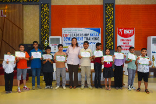 एलएसडीटीमा आबद्ध बालबालिकाले चलाए रोचक कार्यक्रम