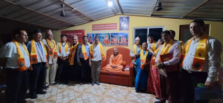 श्री संस्कृत विद्या संन्यास आश्रमको अध्यक्षमा पौडेल