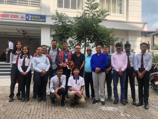 अन्तर्राष्ट्रिय सम्मेलनमा भाग लिन चीन जान लागेका प्राचार्यलाई विदाई