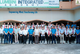 लुम्बिनी इन्टिग्रेटेडद्वारा सडक सुरक्षा र ट्राफिक व्यवस्थापन सम्बन्धी अभिमुखीकरण