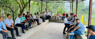 पाल्पाको नुवाकोटगढीमा रोटरी बुटवल चौतारीको बैठक