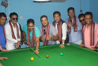 भैरहवामा आठौं जिल्लास्तरीय स्नुकर प्रतियोगिता सुरु