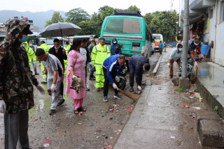 बुटवलमा सरसफाई अभियान सुरु