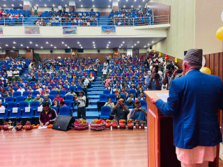 मुख्यमन्त्री आचार्यले लुम्बिनी भ्रमणका लागि दिए निम्तो