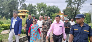 कपिलधामको अवलोकनमा मुख्यमन्त्री आचार्य, चालू वर्षमा ४० लाख बजेट