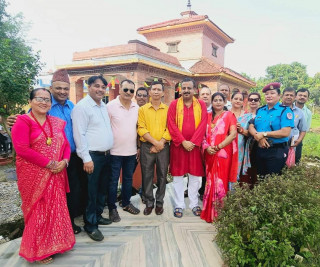 दुर्गा सामुदायिक सेवा केन्द्रद्वारा शुभकामना आदानप्रदान