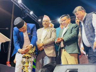 भैरहवामा भव्य समारोहकाबीच सडक खाना महोत्सव उद्घाटन