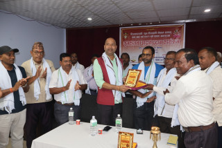 नेपाल प्रजापति कुम्भकार संघ रुपन्देहीद्वारा शुभकामना आदानप्रदान