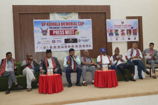 भैरहवामा ‘वीपी कोइराला स्मृति कप टी–२०’ क्रिकेट प्रतियोगिता हुँदै