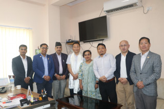 भुटानको गृह मन्त्रालयका सचिव नेतृत्वको प्रतिनिधिसँग भेटघाट तथा छलफल