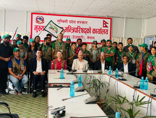 मेची–महाकाली उद्धार यात्रालाई मुख्यमन्त्री आचार्यको स्वागत