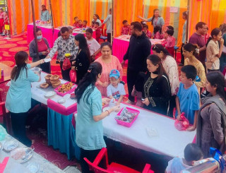 शिशु ज्ञानकुन्जद्वारा तिहार महोत्सव