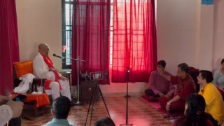 अन्तर्राष्ट्रिय योग गुरुसँग रोटरी चौतारीको ध्यान शिविर