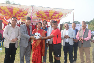 सियारीमा अध्यक्ष कप दोस्रो रनिङ्ग शिल्ड फुटवल प्रतियोगिता शुरु