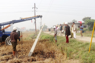 कोटहीमाईमा निःशुल्क विद्युतीकरण योजना सुरु