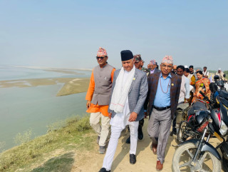 राप्ती नदी कटान क्षेत्रमा मुख्यमन्त्री, अल्पकालिन र दीर्घकालिन योजना निर्माण गर्ने प्रतिवद्धता