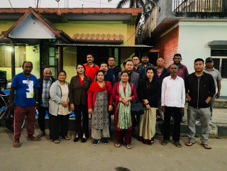 वडावडामा परामर्श बैठक गर्दै एमाले सिद्धार्थनगर