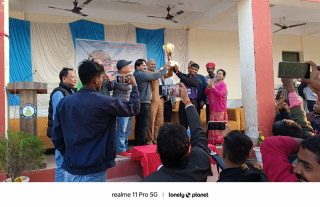 नौडिहवा (ख) ले जित्यो दोस्रो वडाकप क्रिकेट प्रतियोगिताको उपाधि