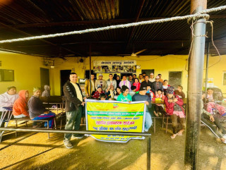 मानव अधिकार तथा शान्ति समाज रुपन्देहीद्वारा नेपाल अपांग आश्रममा सहयोग