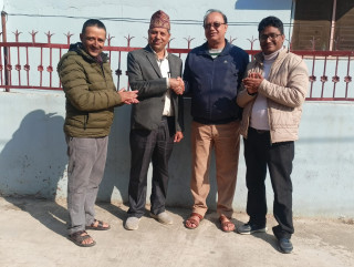 समाजवादी प्रेस संगठनका केन्द्रीय उपाध्यक्ष पाण्डे चौतारीमा प्रवेश