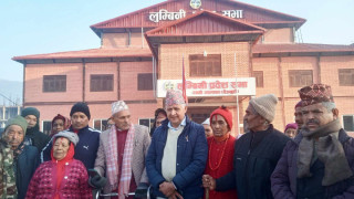 बागमती प्रदेशका पर्यटकलाई लुम्बिनीमा स्वागत