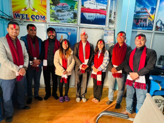 बुद्ध टेलिभिजनद्वारा महासंघमा निर्वाचित पत्रकारहरुलाई सम्मान