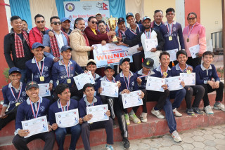 स्व.शेरबहादुर सेन्चुरी टी–२० क्रिकेटको उपाधि न्यू होराइजनलाई