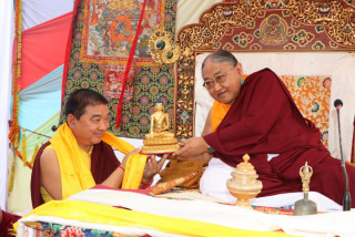 लुम्बिनीमा १० दिने शाक्यमोन्लम पूजा सकियो