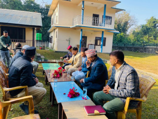 मानव वन्यजन्तु द्वन्द्व समाधानबारे मुख्यमन्त्री आचार्यद्वारा जिम्मेवार पदाधिकारीसँग छलफल