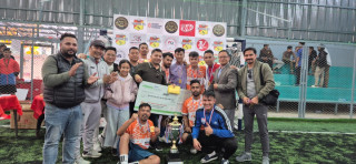 स्व. मानबहादुर स्मृति खुल्ला फुटसलको उपाधि हिमालयन एफसीलाई