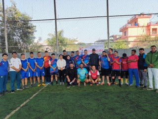 जिल्ला सुरक्षा समितिले जित्यो मैत्रीपूर्ण फुटसलको उपाधि