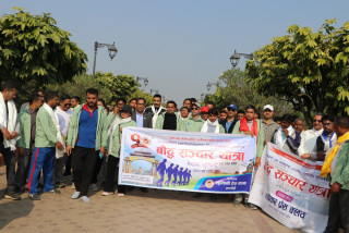 संचारकर्मीद्वारा लुम्बिनीको प्रवर्द्धनका लागि बौद्ध संचार यात्रा