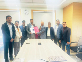 बुटवल हस्पिटल र माछापुच्छ्रे बैंकबीच सम्झौता