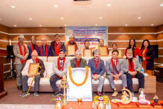 प्याब्सन सिद्धार्थनगरद्वारा संस्थापक प्रिन्सिपल, शिक्षक तथा कर्मचारी सम्मानित