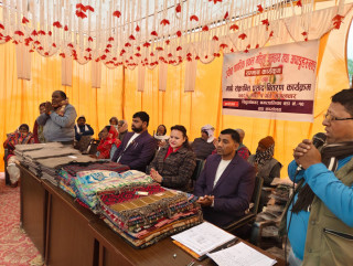 सिद्धार्थनगर–१० मा ज्येष्ठ नागरिक, एकल महिला तथा असहायलाई सम्मान