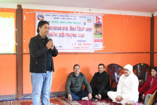 तिलोत्तमा–६ मा तनाव व्यवस्थापन तथा जीवन जिउने कला सम्बन्धी प्रशिक्षण