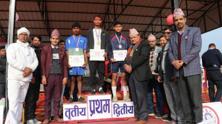 देवदहमा दोस्रो राष्ट्रपति रनिङ शिल्ड प्रतियोगिता सुरु