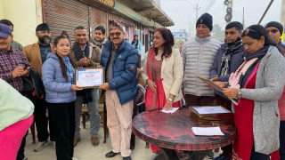 पर्रोहा विद्यार्थी समाज २०५३ सैनामैनाद्वारा निःशुल्क स्वास्थ्य शिविर