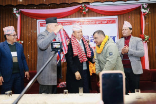 माधव नेपालबाहेक नेकपा एसका सबै नेता–कार्यकर्तालाई एमालेको ढोका खुला छ : शंकर पोखरेल