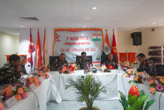 नेपाल भारतका सशस्त्र प्रहरी बल डिआईजी स्तरीय बैठक, सीमा अपराध नियन्त्रणमा जुट्ने